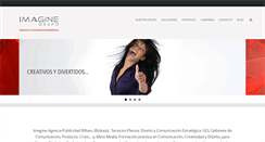 Desktop Screenshot of imaginegrupo.com